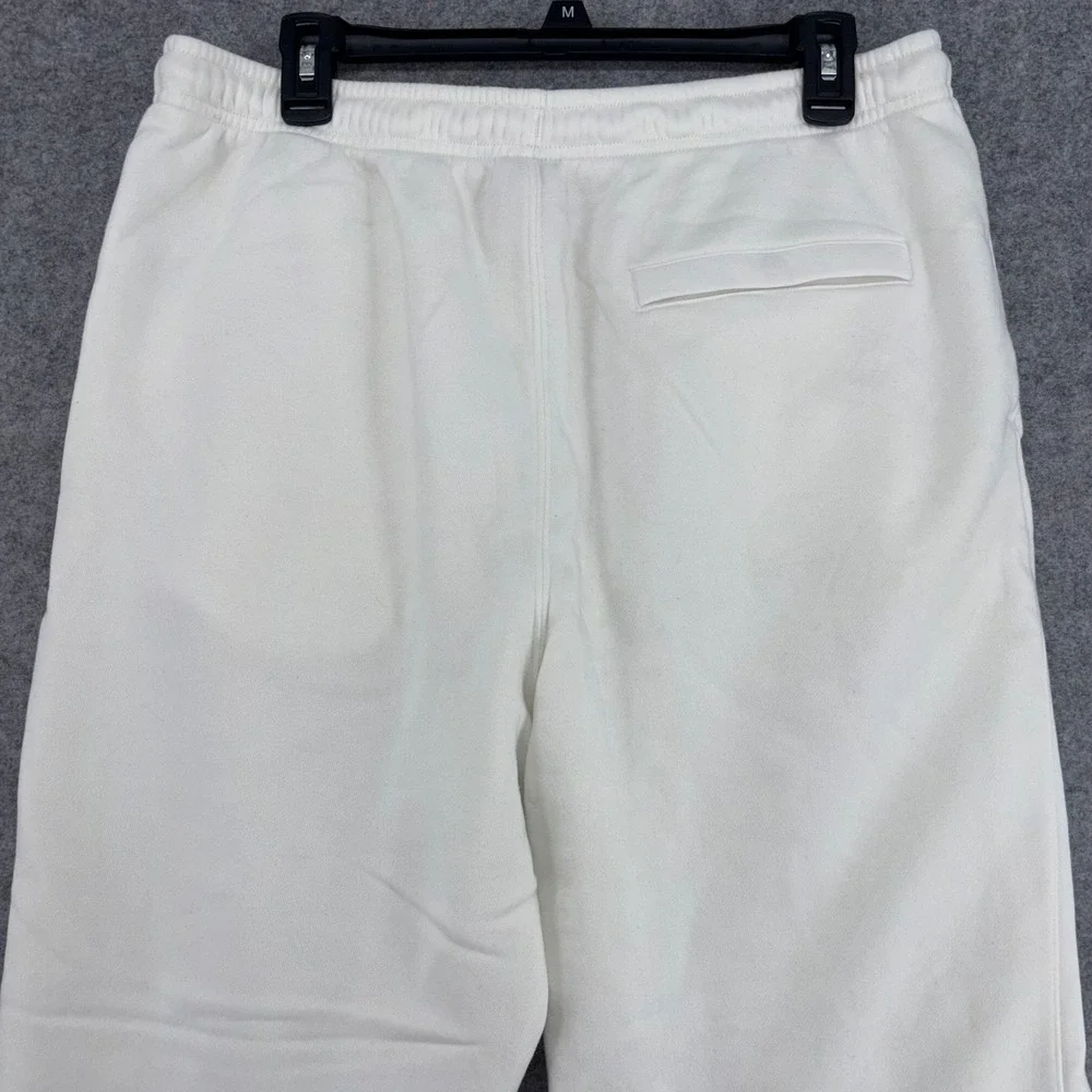 Nike Sportswear Club Fleece Joggers Sail White Mens Large FN3787-100